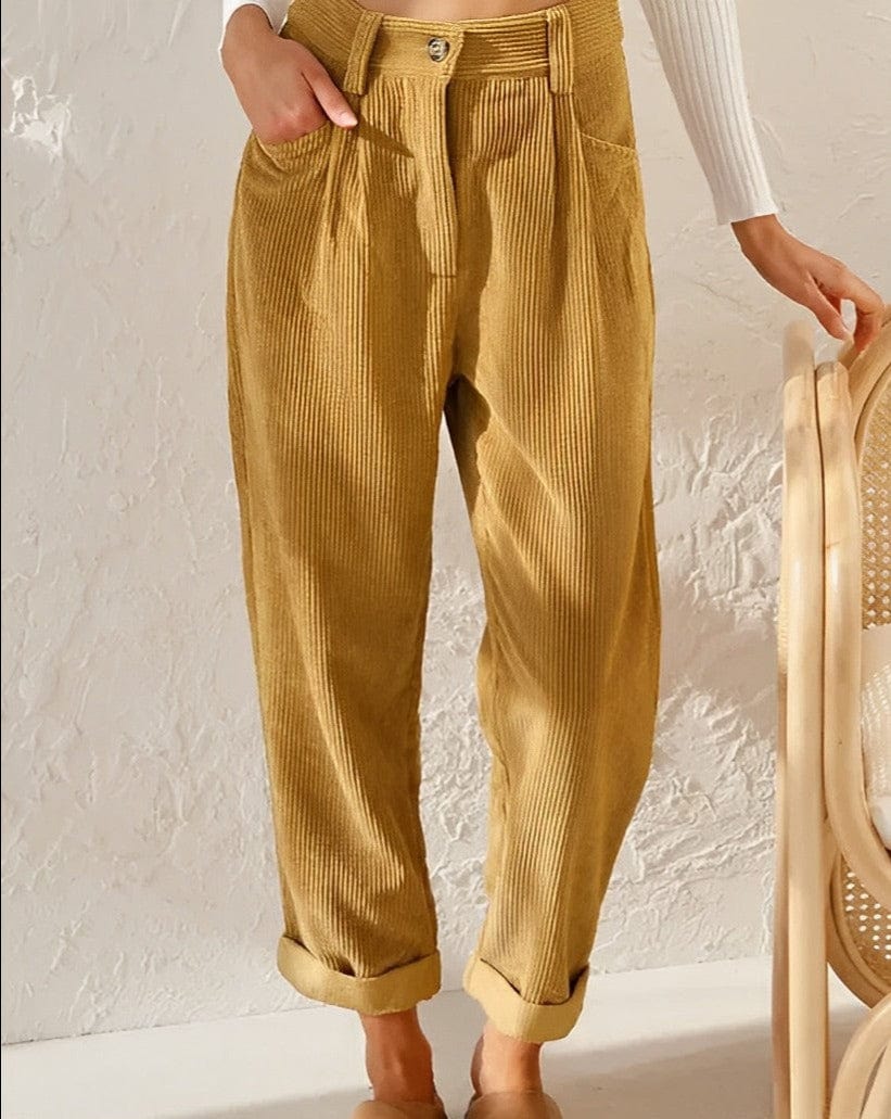 Kathleen | Vintage-Inspired Wide-Leg Casual Pants