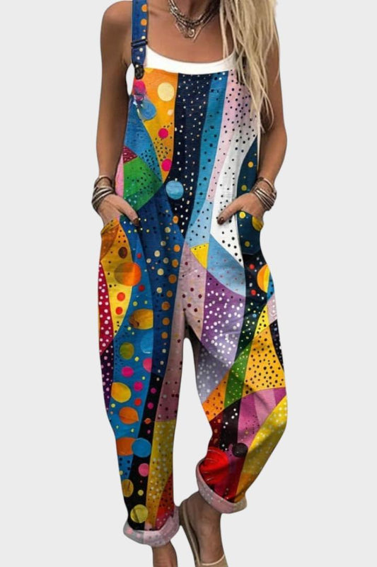 Napier | Relaxed Wide-Leg Overalls