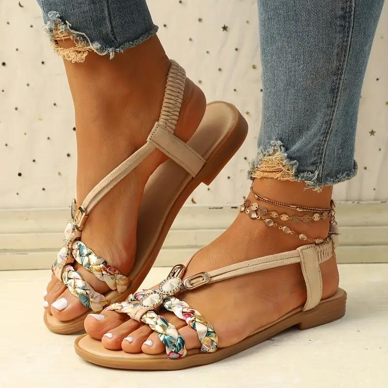 Traudl | Slip-On Sandals with Elastic Straps