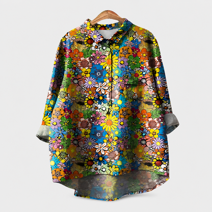 Anke | Multicolour Print Blouse