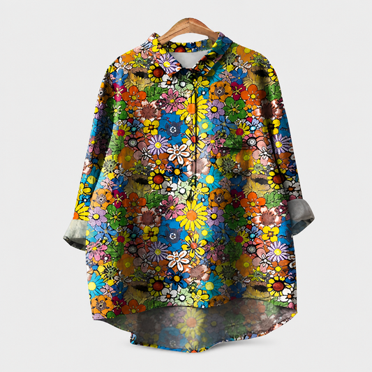 Anke | Multicolour Print Blouse