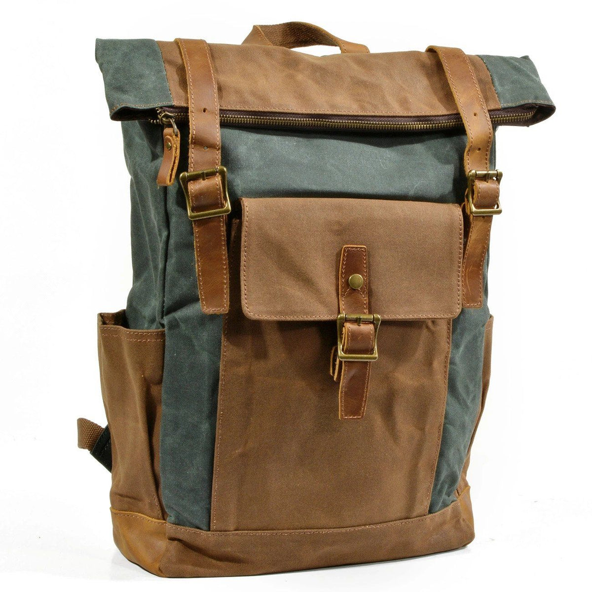 Kalgoorlie waxed canvas backpack — Beverley Lane
