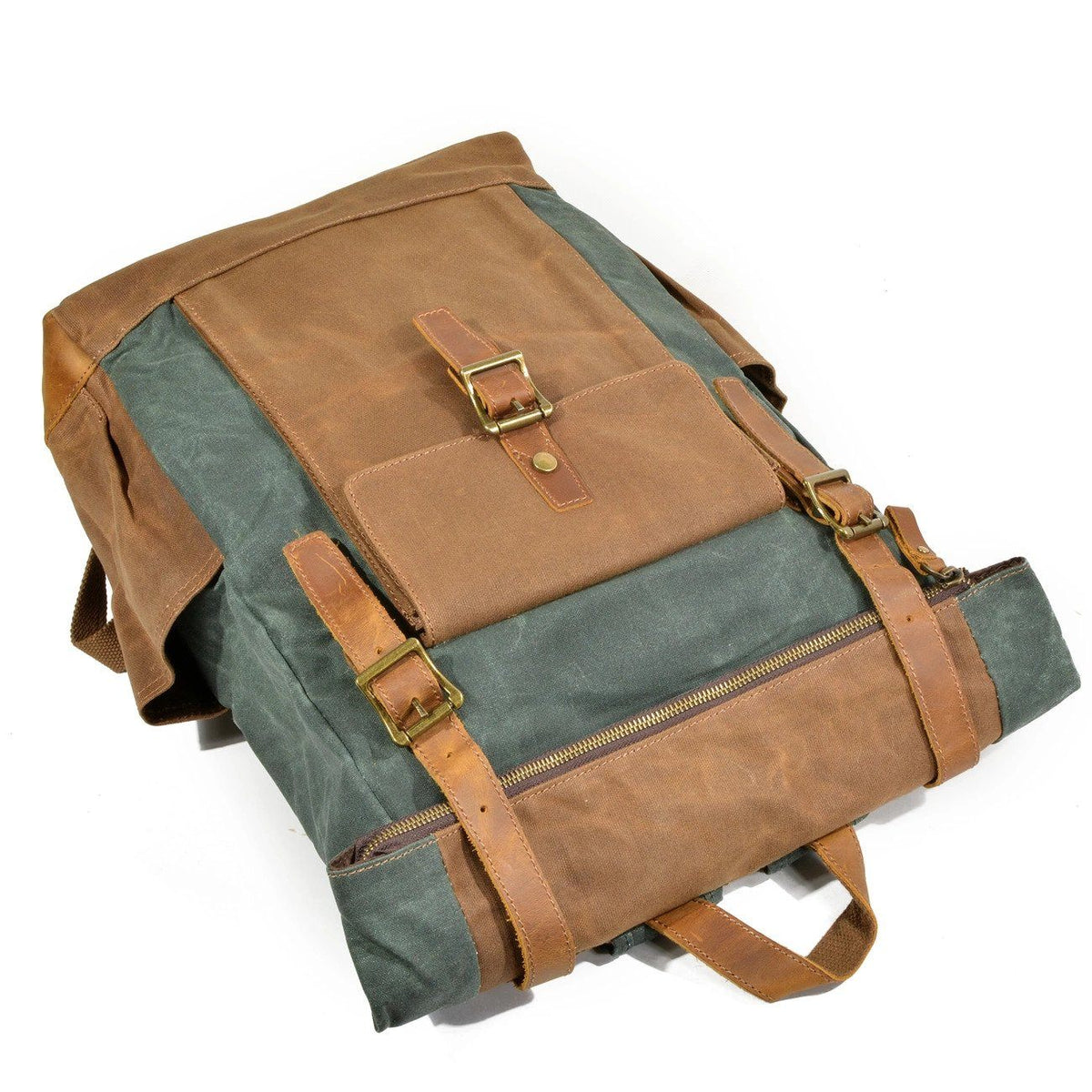 Kalgoorlie waxed canvas backpack — Beverley Lane