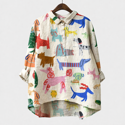 Maya | Multicolour Print Blouse