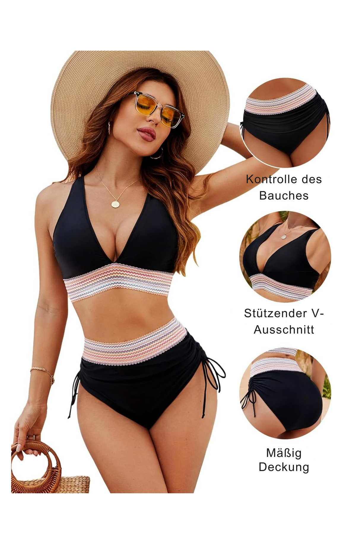 Agnes | High-Waist Bikini