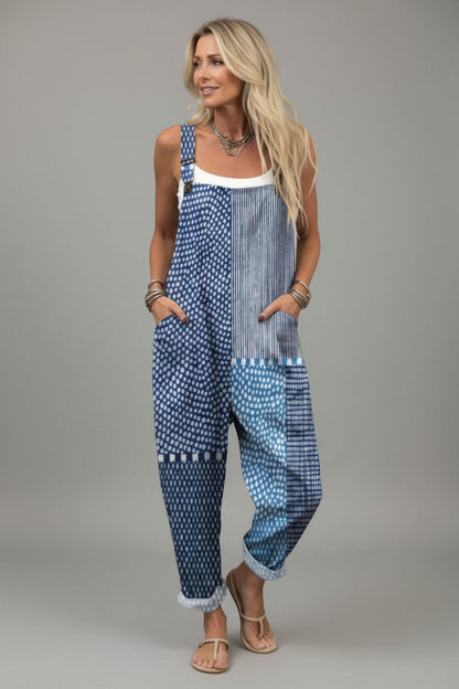 Rainbow Beach | Relaxed Wide-Leg Overalls