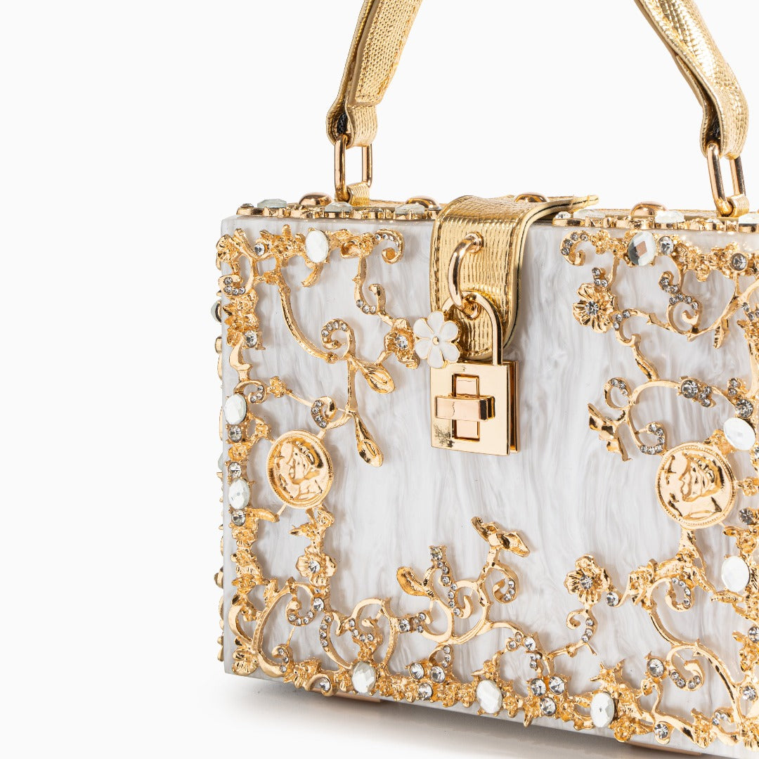 Berta | Acrylic Box Clutch Set