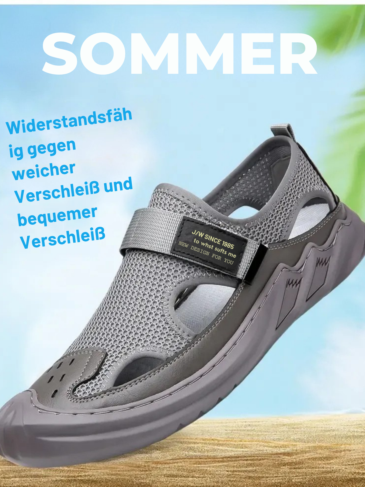 Jay | Stylish Summer Sandals for Men with Soft Mesh Sole