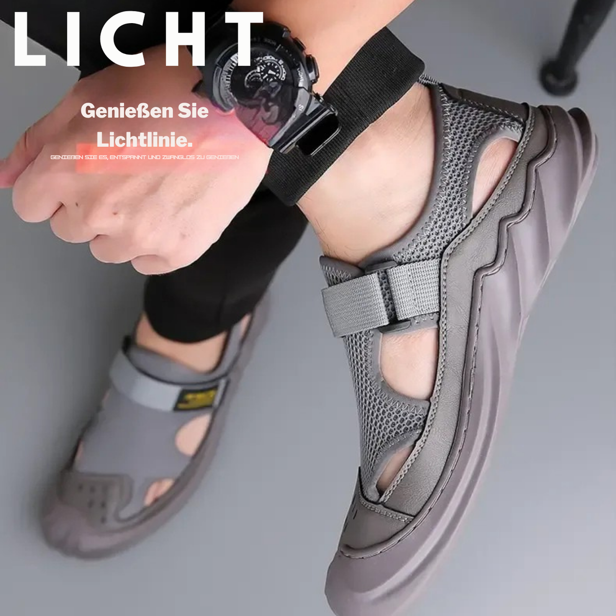Jay | Stylish Summer Sandals for Men with Soft Mesh Sole