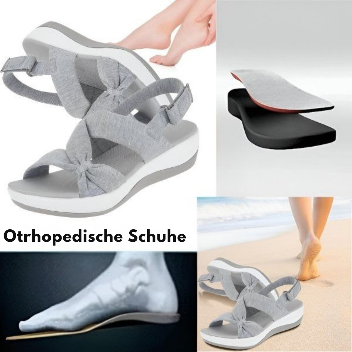 Cathy | Orthopaedic Summer Sandals for the Perfect Comfort