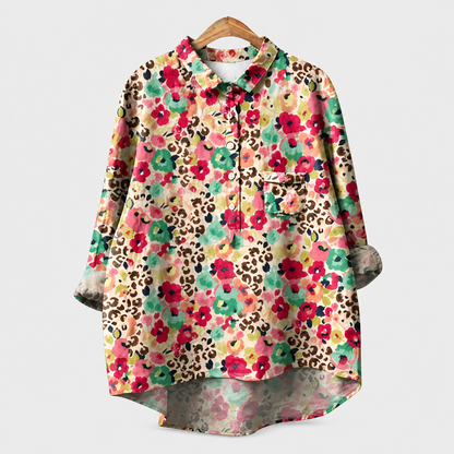 Anke | Multicolour Print Blouse