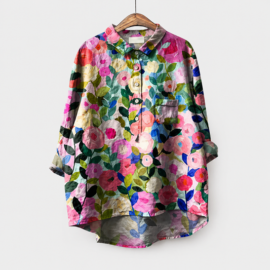 Anya | Multicolour Print Blouse