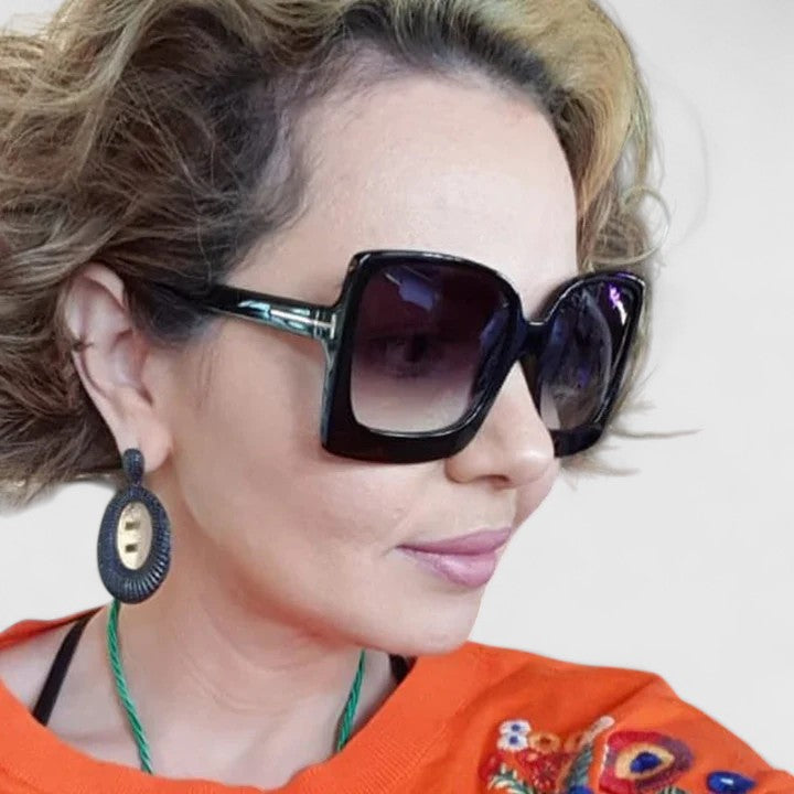 Eleanor | Oversized Gradient Sunglasses