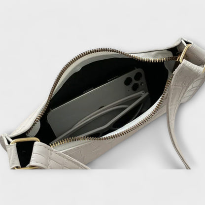 Alexandra | Glossy Leather-Look Handbag