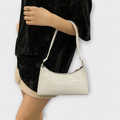 Alexandra | Glossy Leather-Look Handbag
