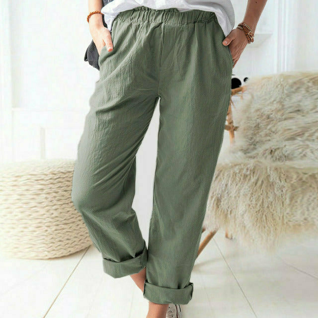 Neria | Minimalist Chic Straight-Leg Pants