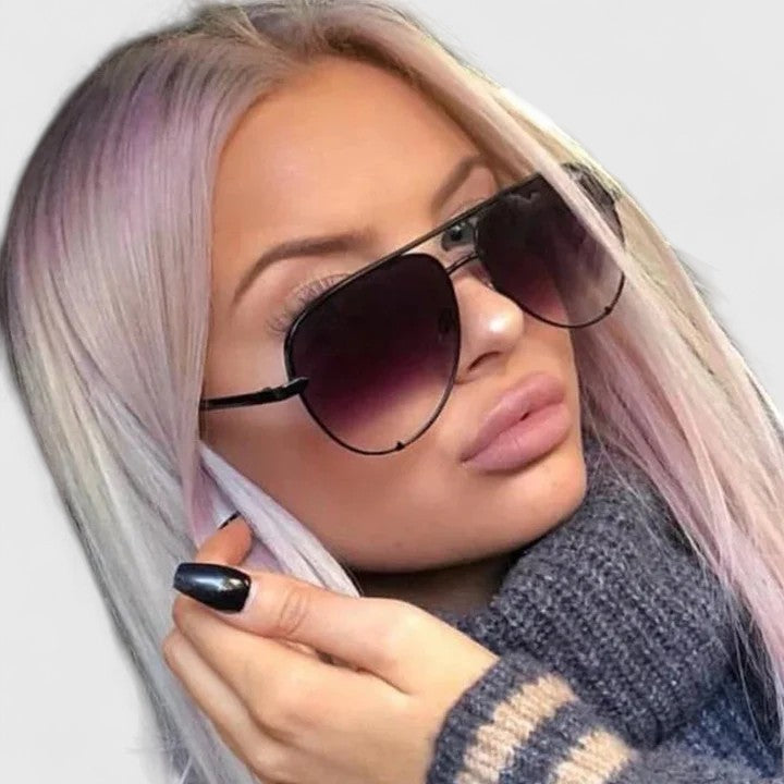 Elisa | Retro Aviator Sunglasses