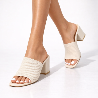 Stephanie | Fashionable Summer Sandals with Stable Block Heel