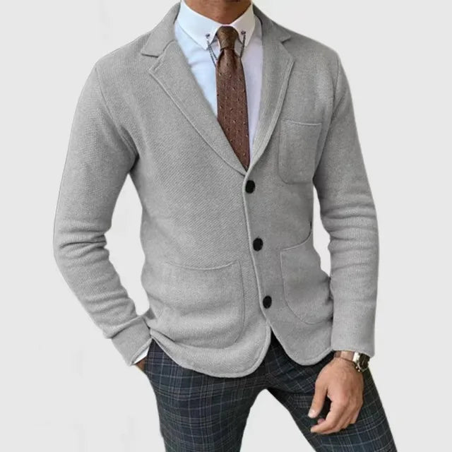 Bren | Casual Slim-Fit Blazer with Pockets for Men