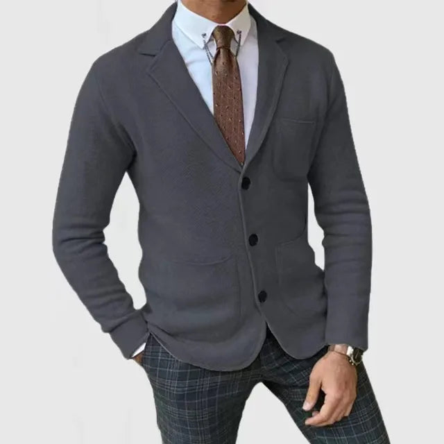 Bren | Casual Slim-Fit Blazer with Pockets for Men