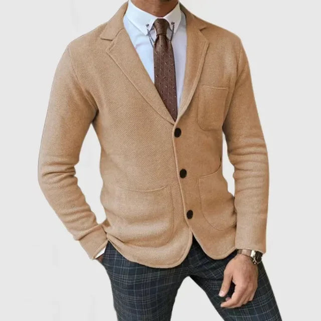 Bren | Casual Slim-Fit Blazer with Pockets for Men
