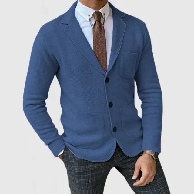 Bren | Casual Slim-Fit Blazer with Pockets for Men