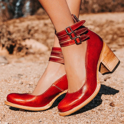 Freya | Orthopaedic Sandals with Heel