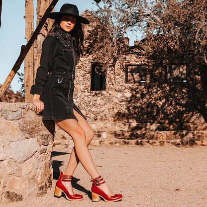 Freya | Orthopaedic Sandals with Heel