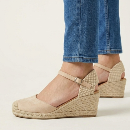 Susanna | Stylish Wedge Sandals with Closed Toe