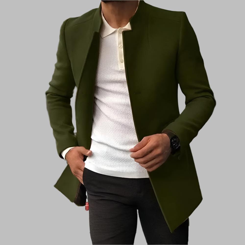 Igor | Elegant Long Coat for Men