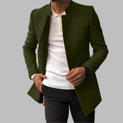 Igor | Elegant Long Coat for Men