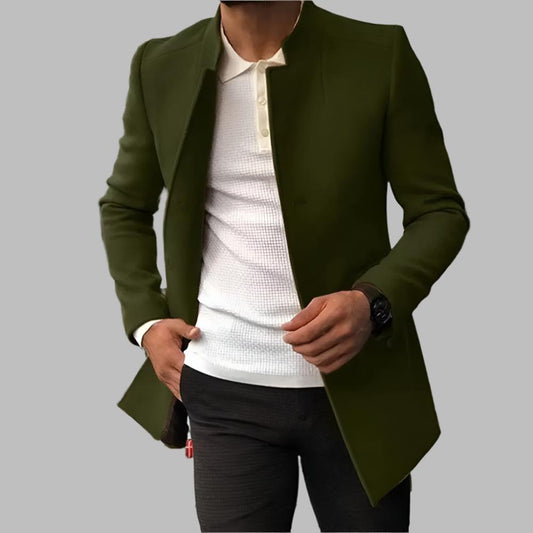 Igor | Elegant Long Coat for Men
