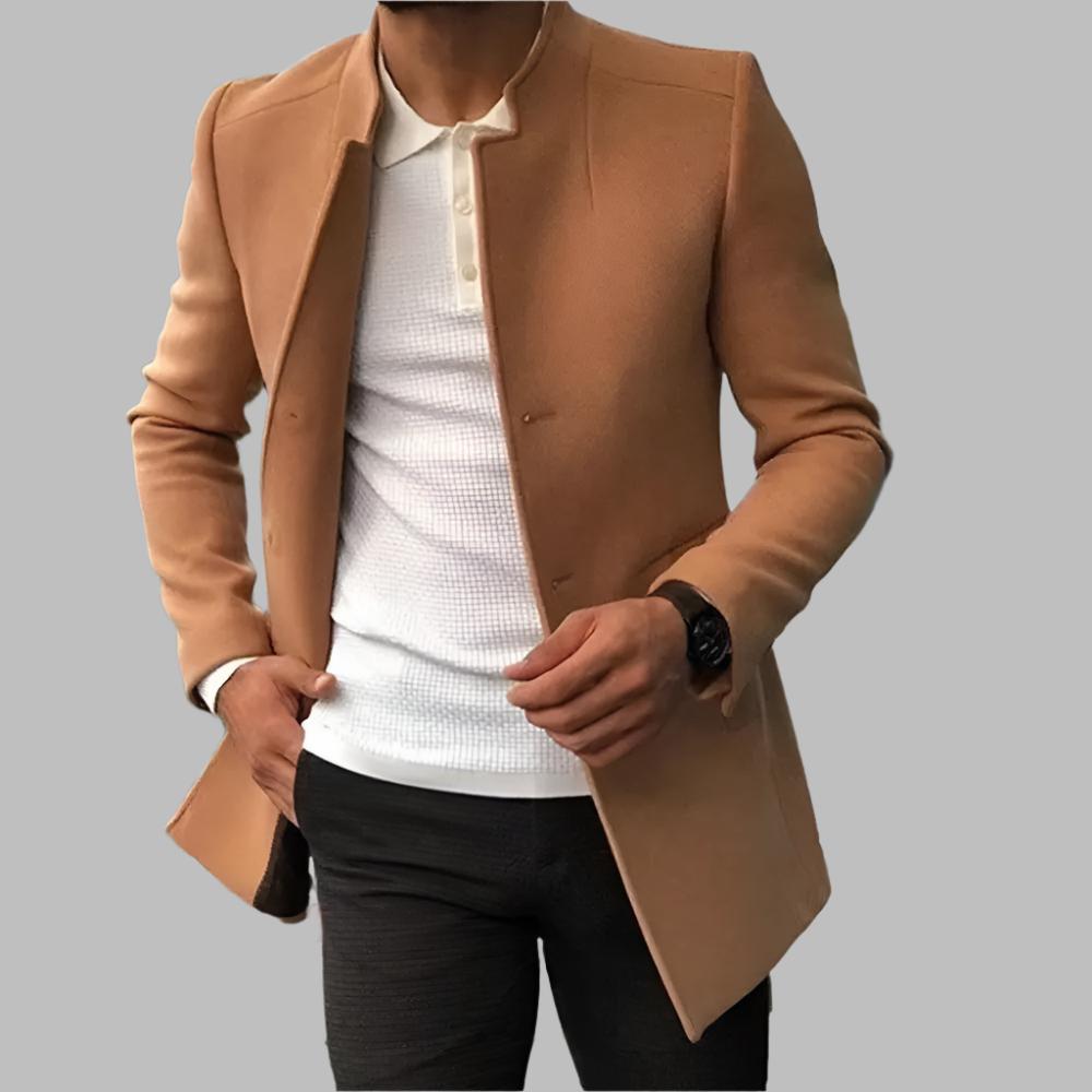 Igor | Elegant Long Coat for Men