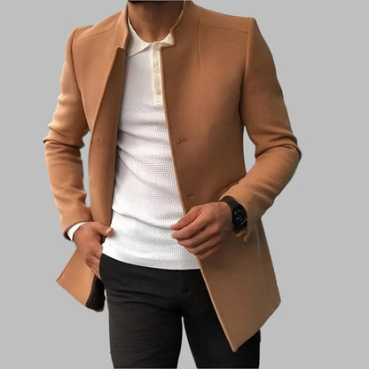 Igor | Elegant Long Coat for Men