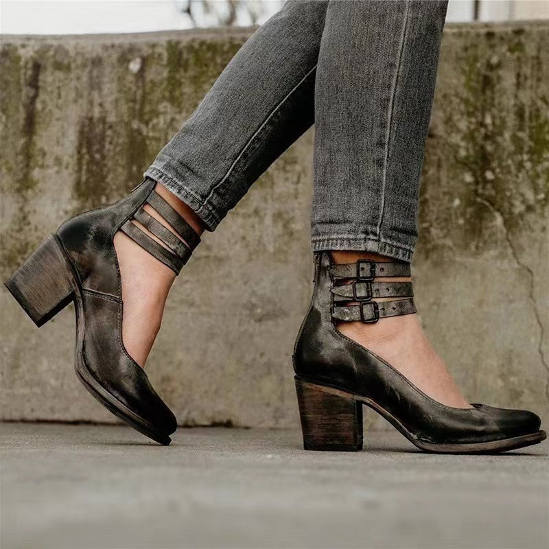 Freya | Orthopaedic Sandals with Heel