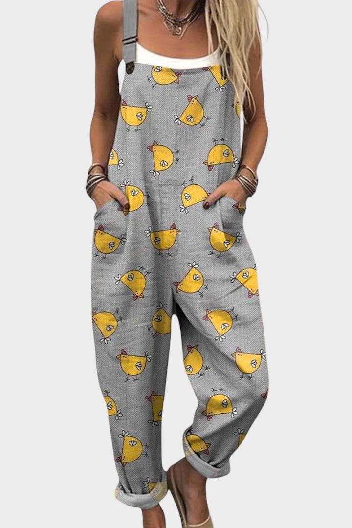Golden Bay | Relaxed Wide-Leg Overalls