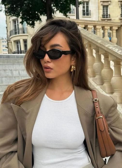 Alexandra | Minimalist Oval Sunglasses