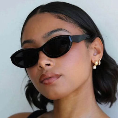 Alexandra | Minimalist Oval Sunglasses
