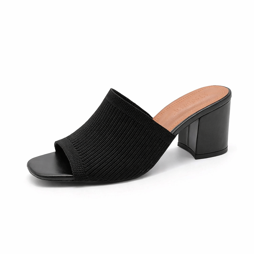 Stephanie | Fashionable Summer Sandals with Stable Block Heel