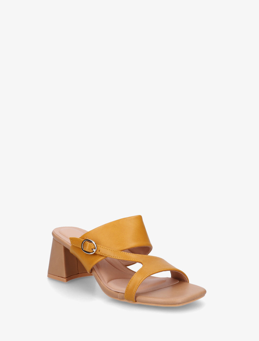 Sybilla | Simple Sandals with Asymmetric Strap