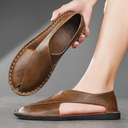 Joseph | Cascade Faux Leather Sandals for Men