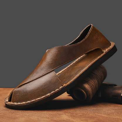 Joseph | Cascade Faux Leather Sandals for Men