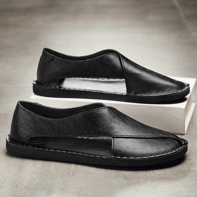 Joseph | Cascade Faux Leather Sandals for Men