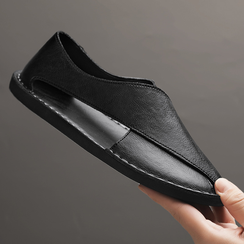 Joseph | Cascade Faux Leather Sandals for Men