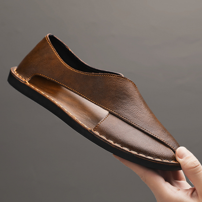 Joseph | Cascade Faux Leather Sandals for Men
