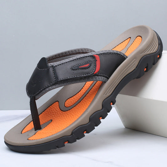 Anton | Hochwertige Sandalen in Lederoptik für Männer