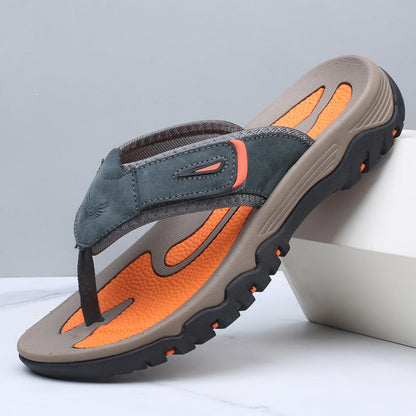 Anton | Hochwertige Sandalen in Lederoptik für Männer