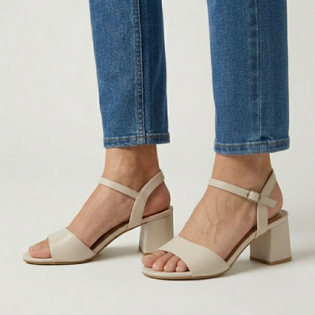 Vera | Elegante Damen-Sandalen mit bequemem Absatz