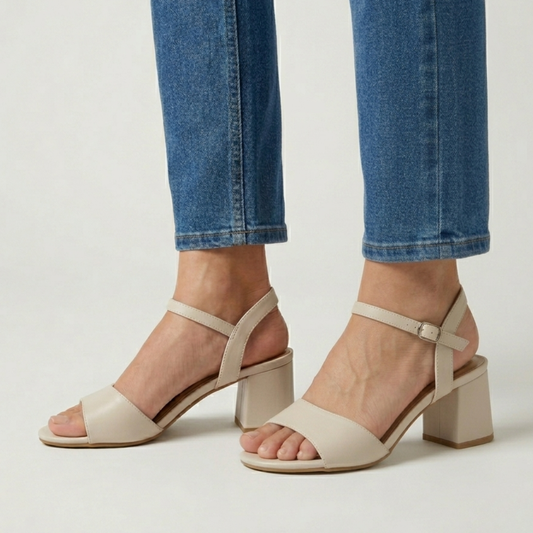 Vera | Elegante Damen-Sandalen mit bequemem Absatz