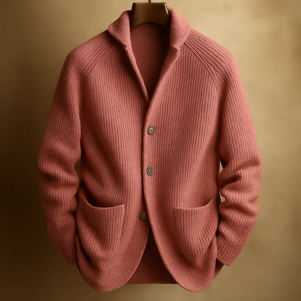 Rossi | Ribbed Wool-Blend Knit Vest for Men